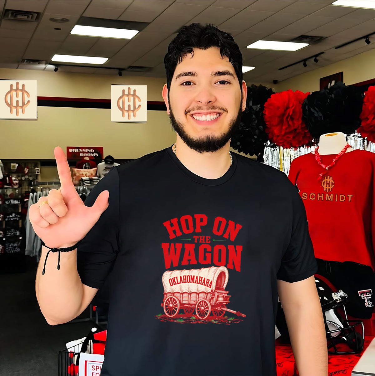 Hop on the Oklahoma Sooners wagon college baseball shirt