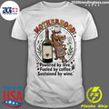 Horse Motherhood Powered By Love Fueled By Coffee Sustained By Wine Shirt