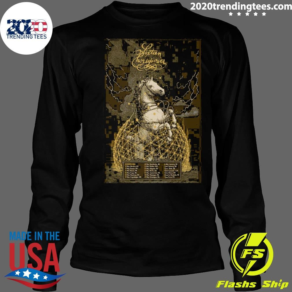 Horse Sixteen Horsepower 2026 Europe Shows Shirt
