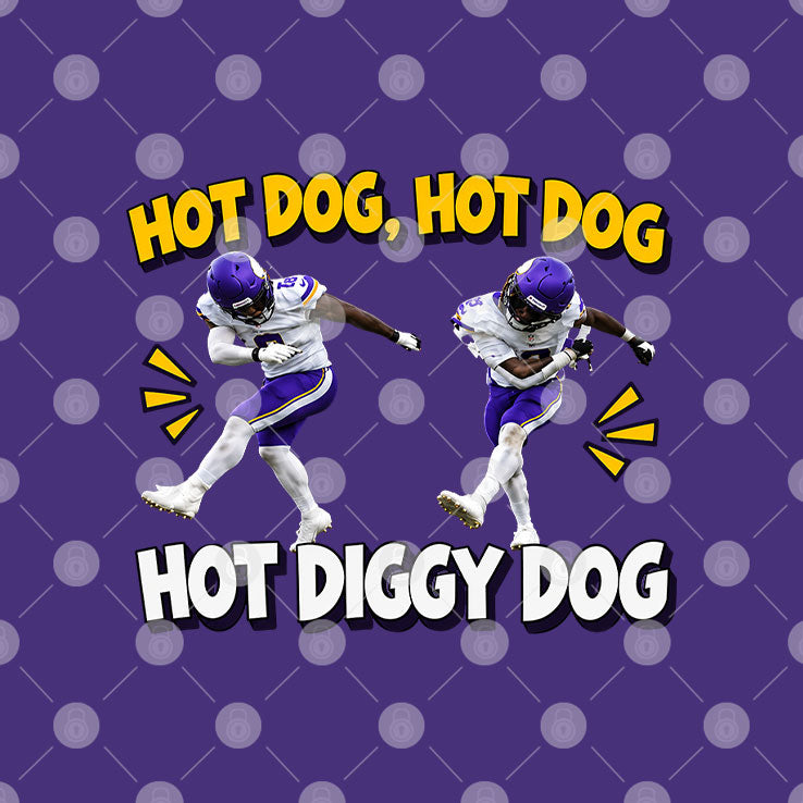 Dog Hot Dog Hot Diggity Dog Minnesota T Shirt