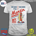 Dogs and Cold Beers Only at Martin House Brewing Company Glizzy Fest Hot Dog Shirt
