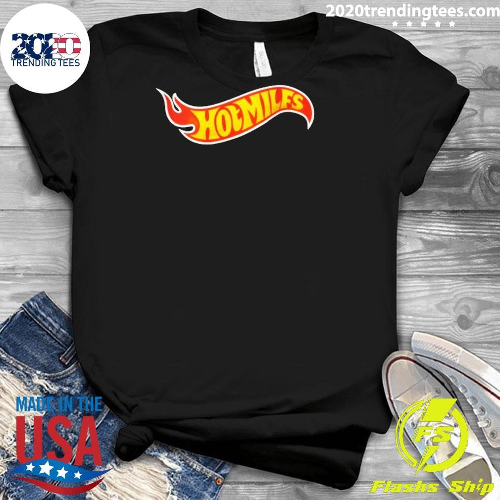 Milfs Hot Wheels Logo Parody Shirt
