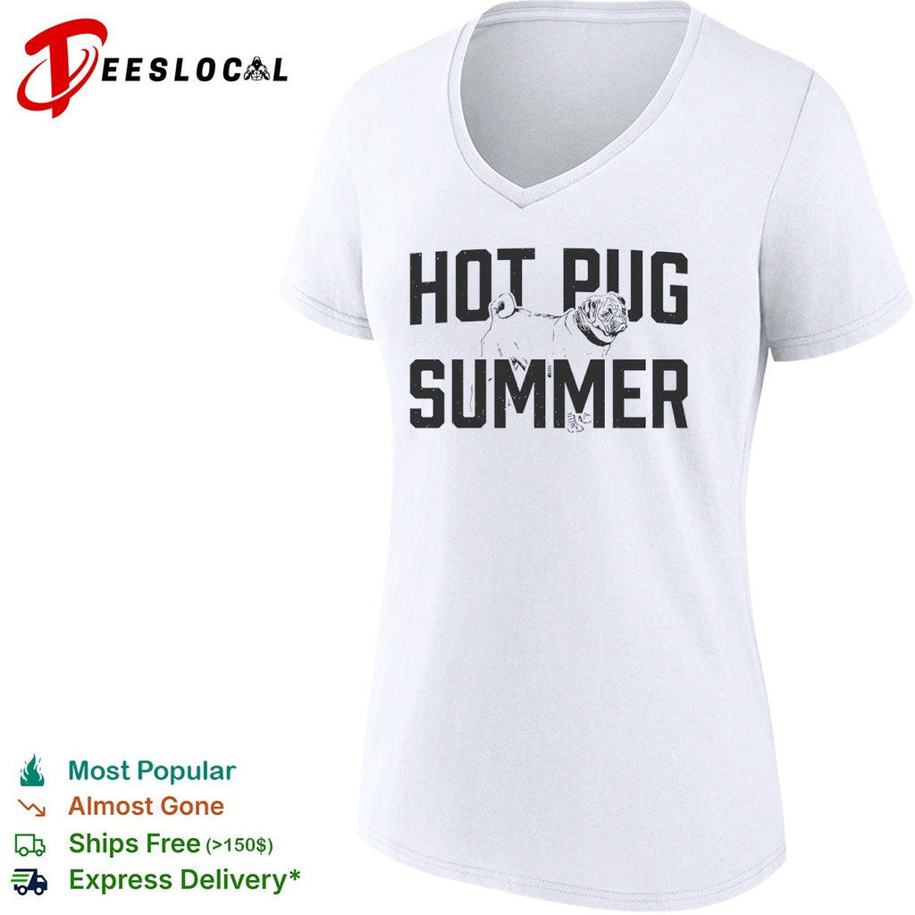 Pug Summer Pug Dog Shirt