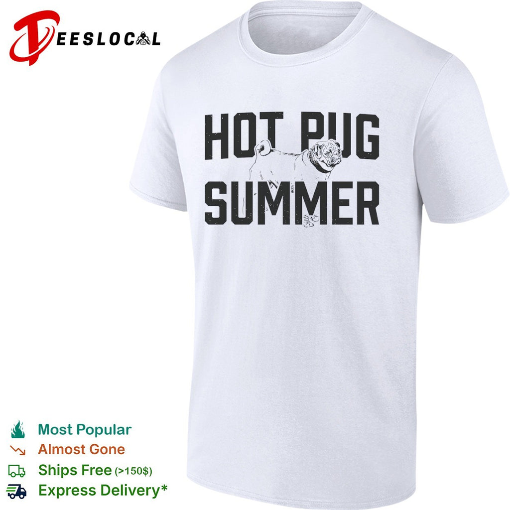 Pug Summer Pug Dog Shirt
