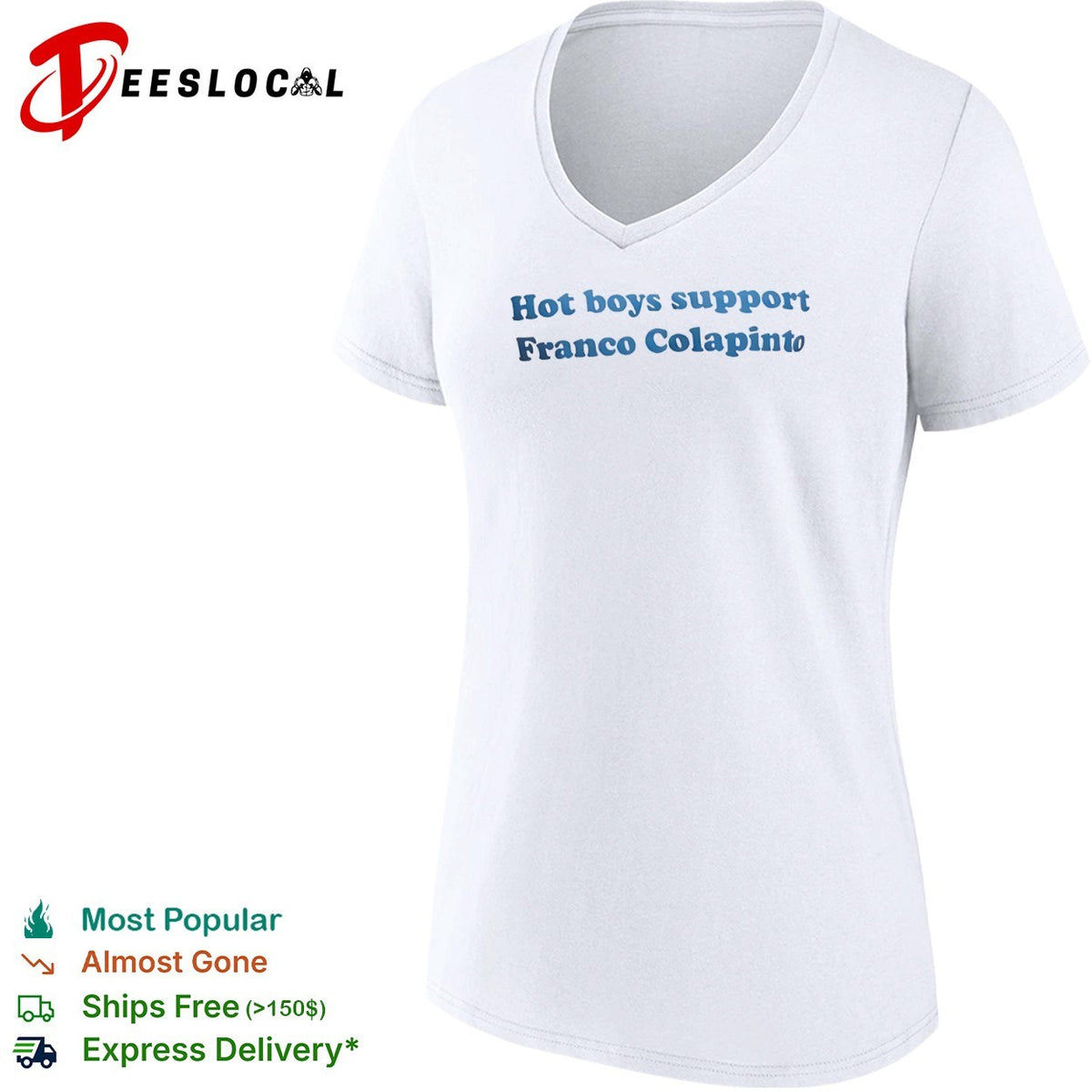 boys support Franco Colapinto shirt