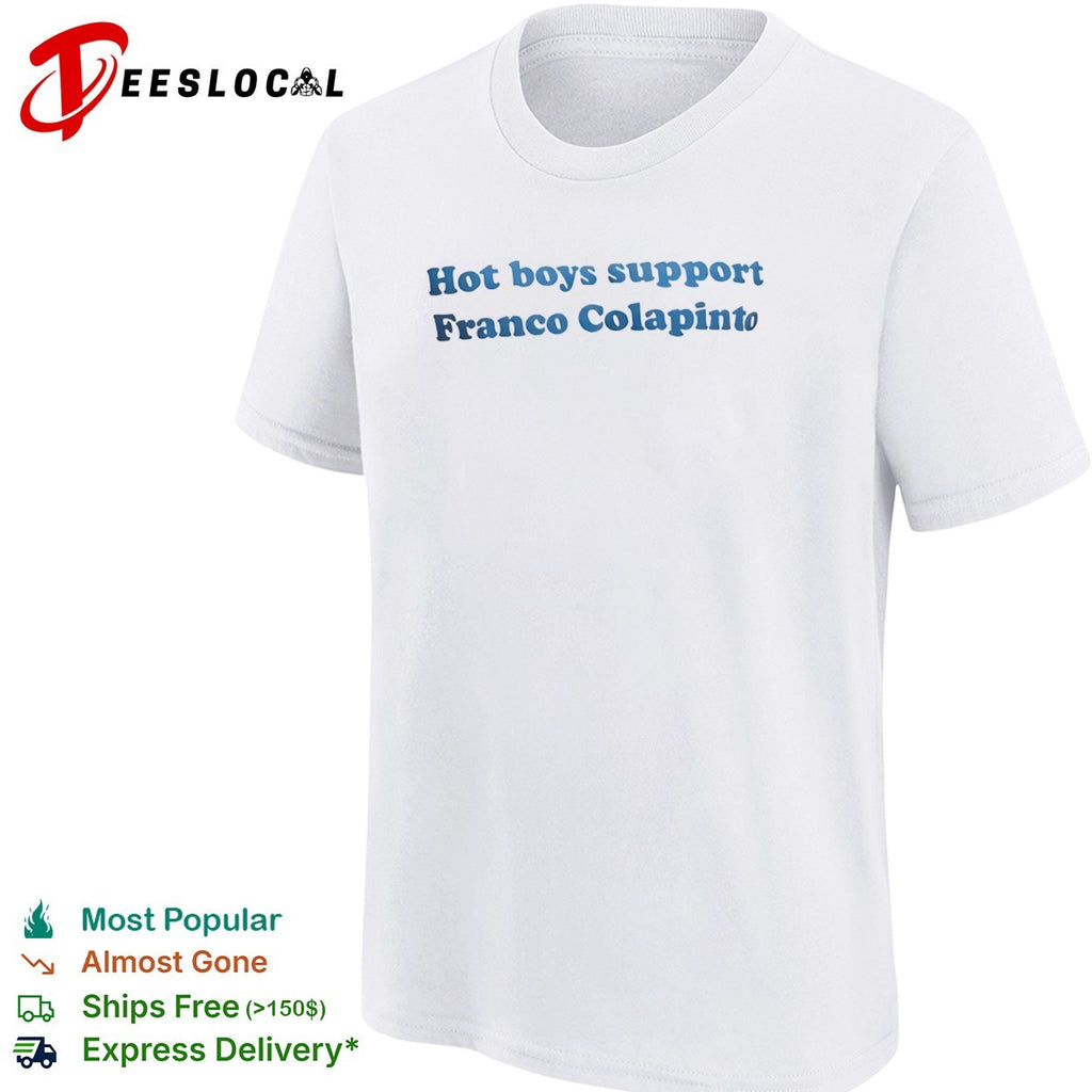 boys support Franco Colapinto shirt