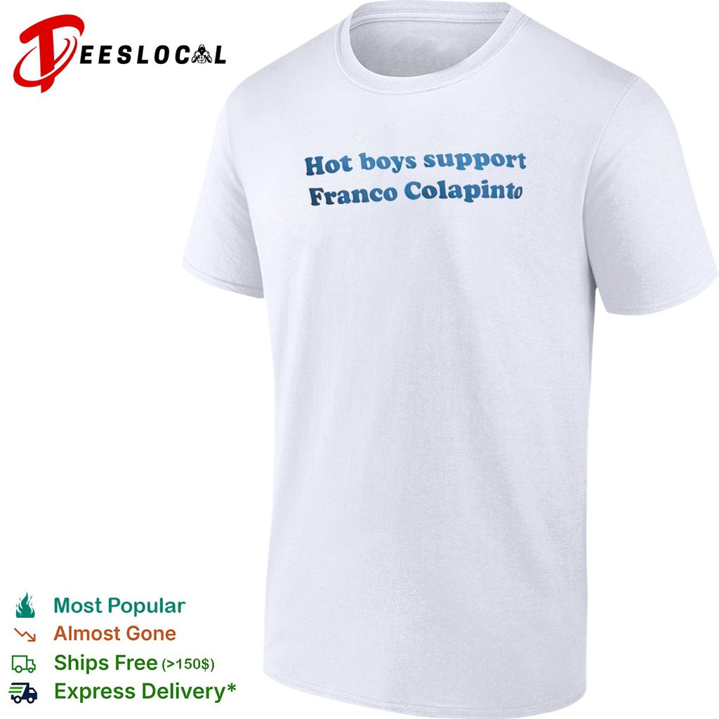 boys support Franco Colapinto shirt