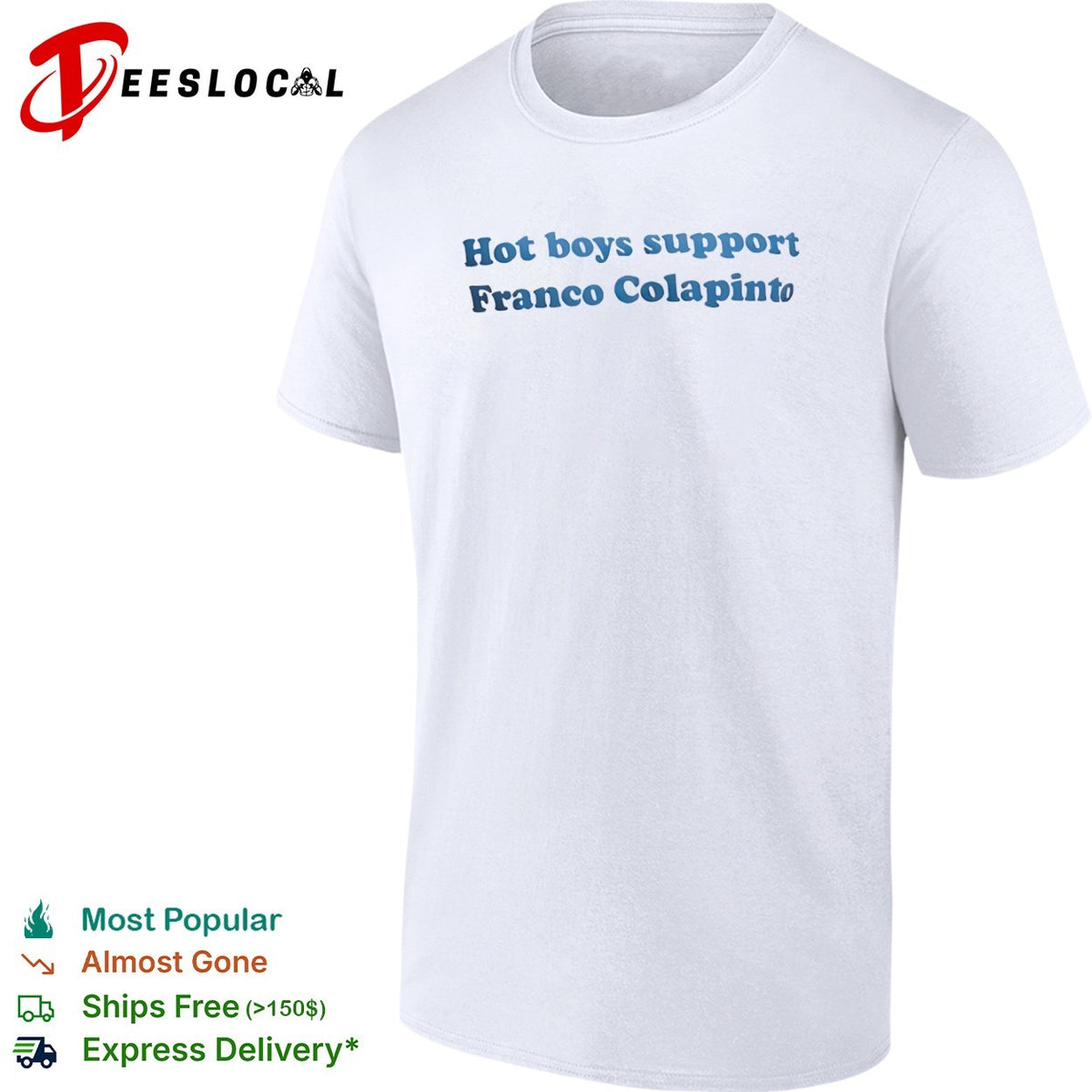 boys support Franco Colapinto shirt