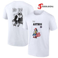 Houston Astros x Billie Eilish Hit Me Hard do you know how to bend graphic shirt