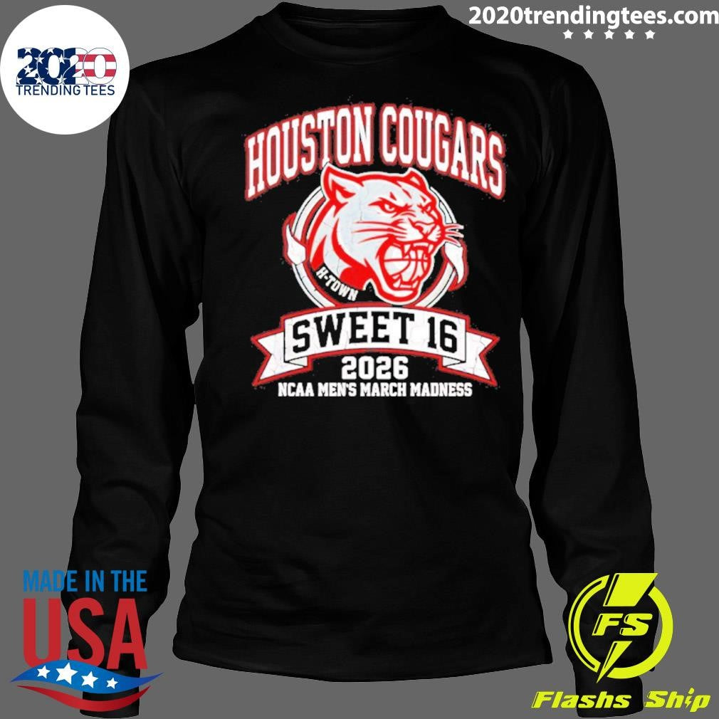 Houston Cougars Sweet 16 2026 Men’s March Madness Shirt