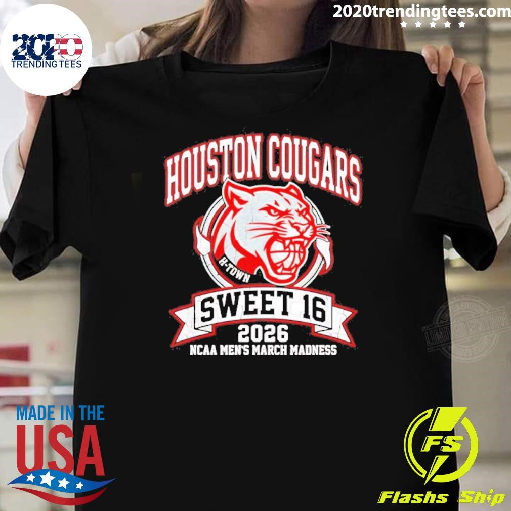 Houston Cougars Sweet 16 2026 Men’s March Madness Shirt