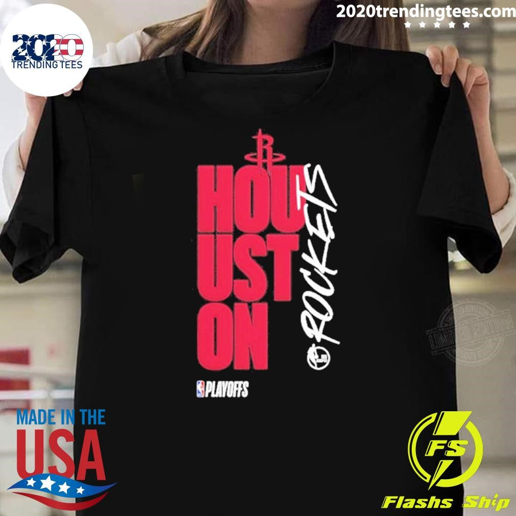 Houston Rockets 2026 Nba Playoff Black Shirt