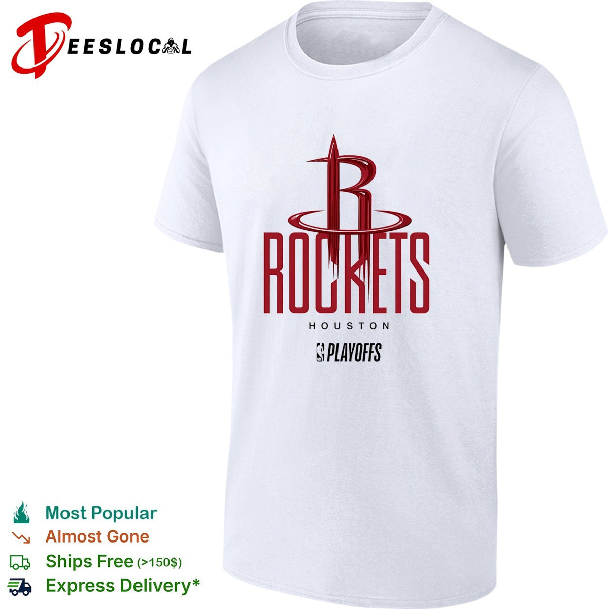 Houston Rockets Basketball Playoff 2026 shirt