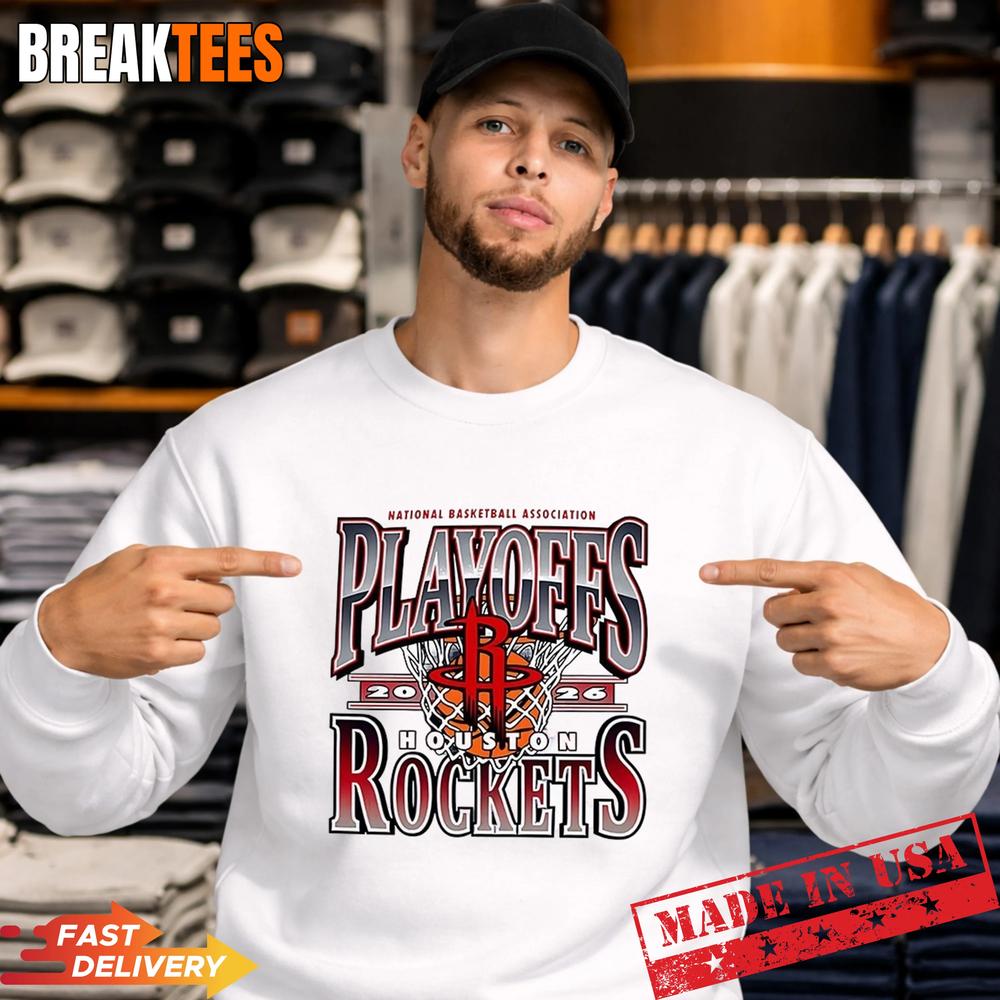 Houston Rockets NBA 2026 Playoff Participant Franklin T-Shirt