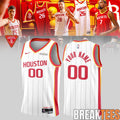 Houston Rockets New 2026 Custom White Basketball Jersey