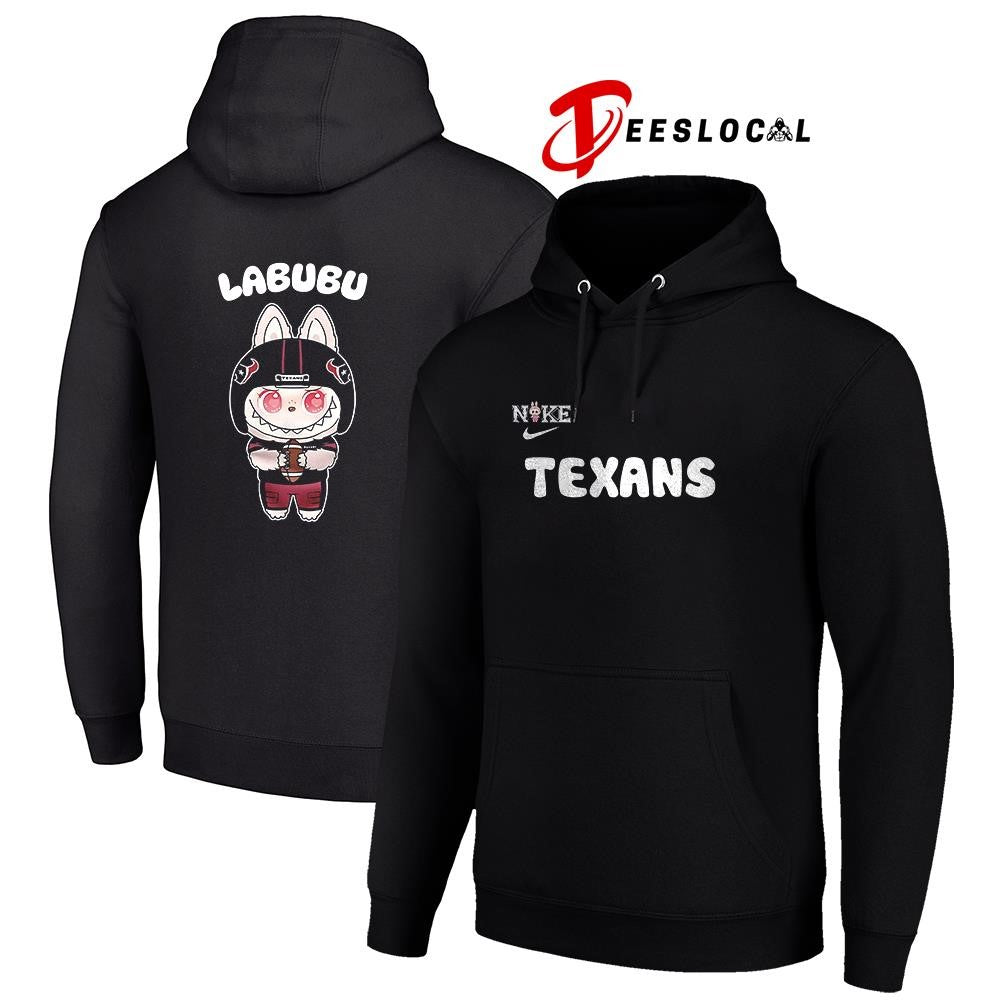 Houston Texans x Labubu cartoon shirt
