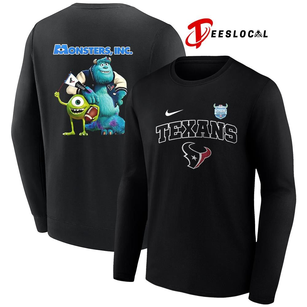 Houston Texans x Monster Inc Funday cartoon shirt