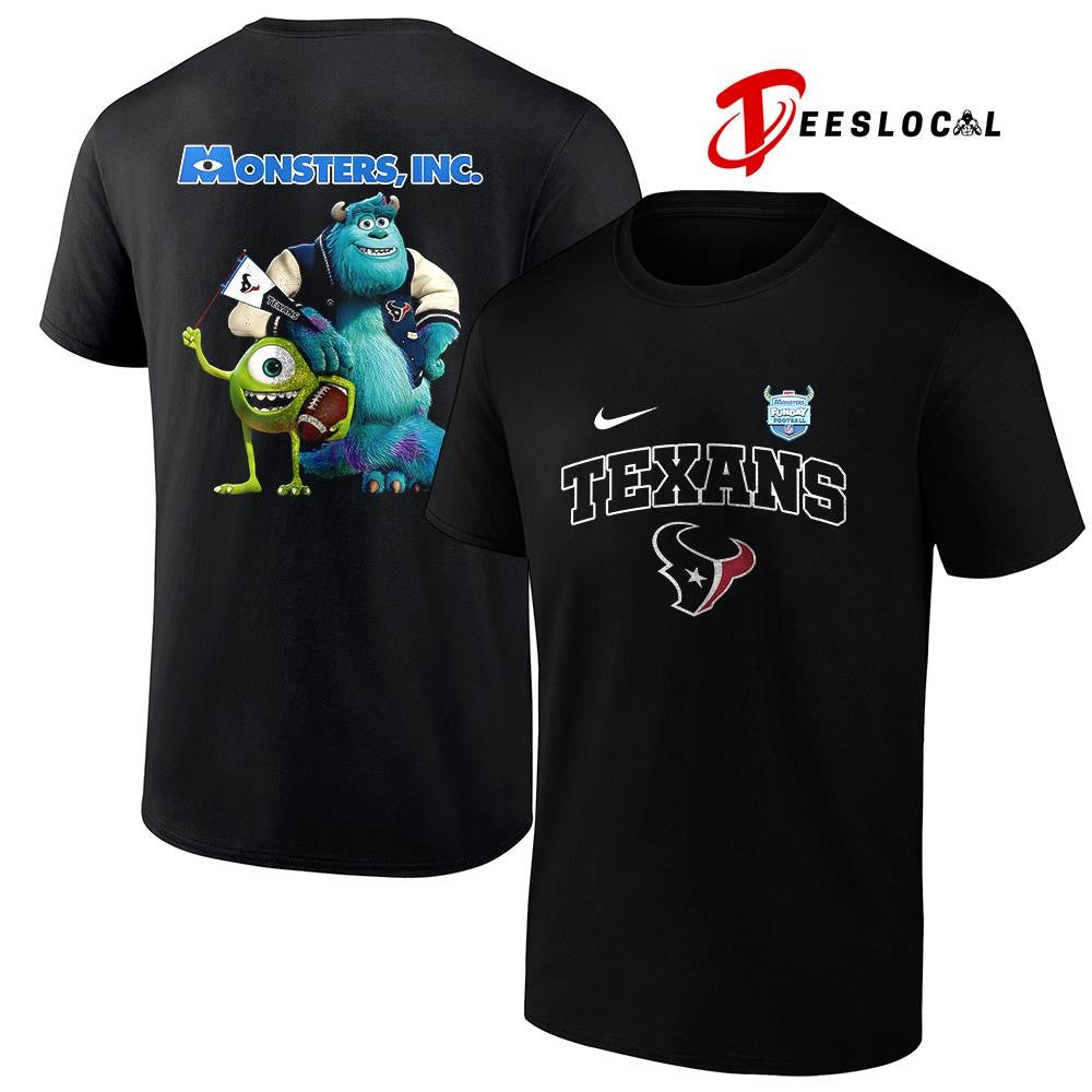 Houston Texans x Monster Inc Funday cartoon shirt