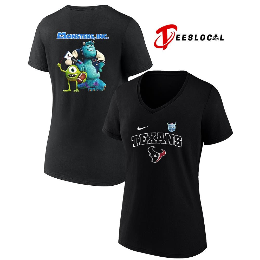 Houston Texans x Monster Inc Funday cartoon shirt