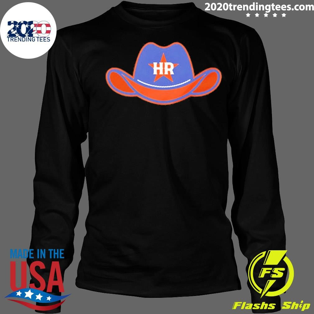 Hr Cowboy Hat Houston Astros Shirt