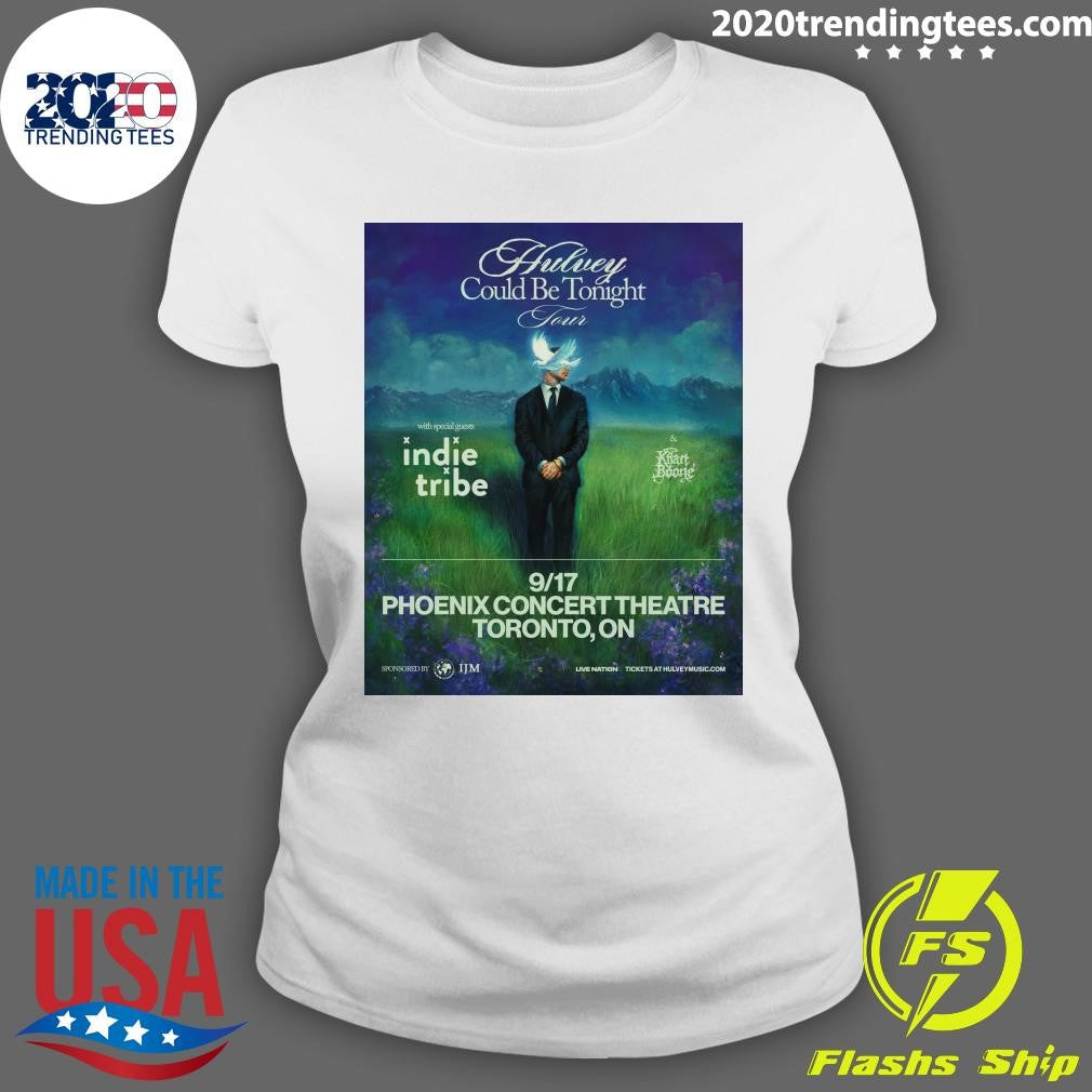 Hulvey is heading to Toronto on the Could Be Tonight Tour Shirt