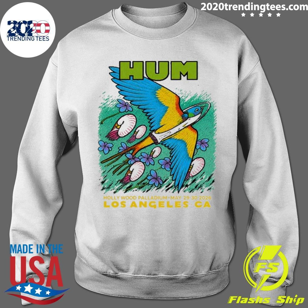 Hum Hollywood Palladium May 29, 30 2026 Los Angeles Tee Shirt