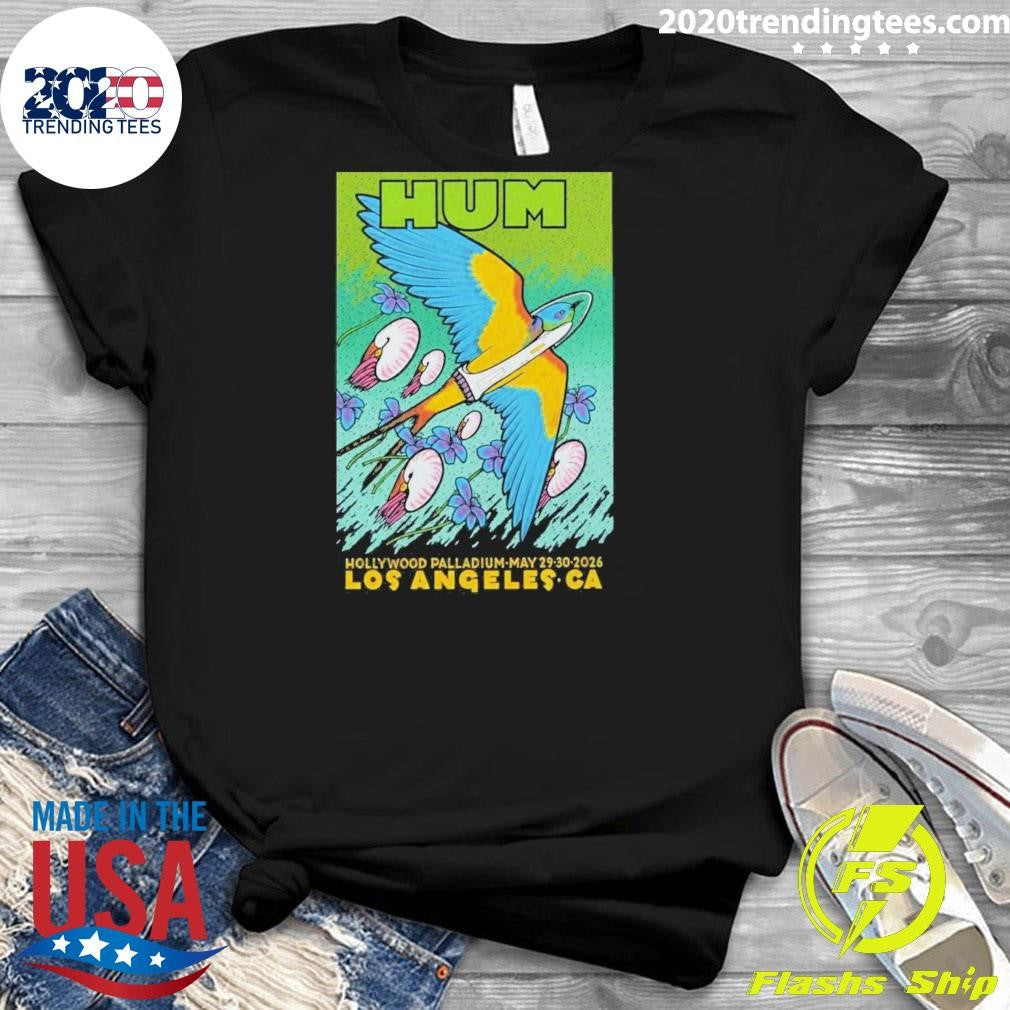 Hum Los Angeles May 29 + 30 2026 Poster Shirt