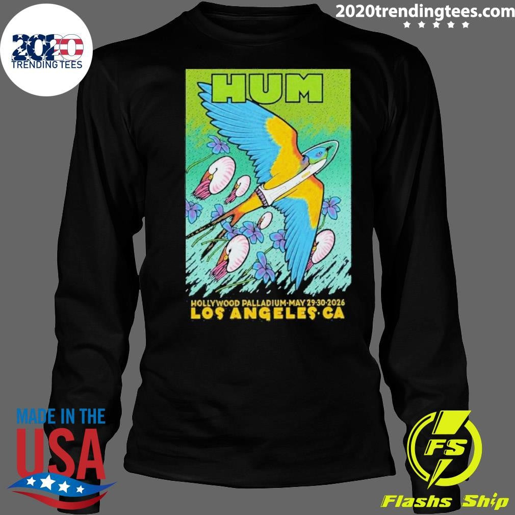 Hum Los Angeles May 29 + 30 2026 Poster Shirt