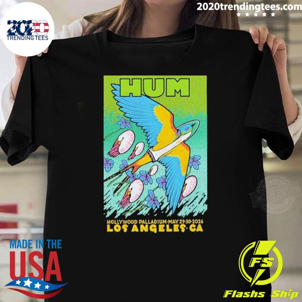 Hum Los Angeles May 29 + 30 2026 Poster Shirt