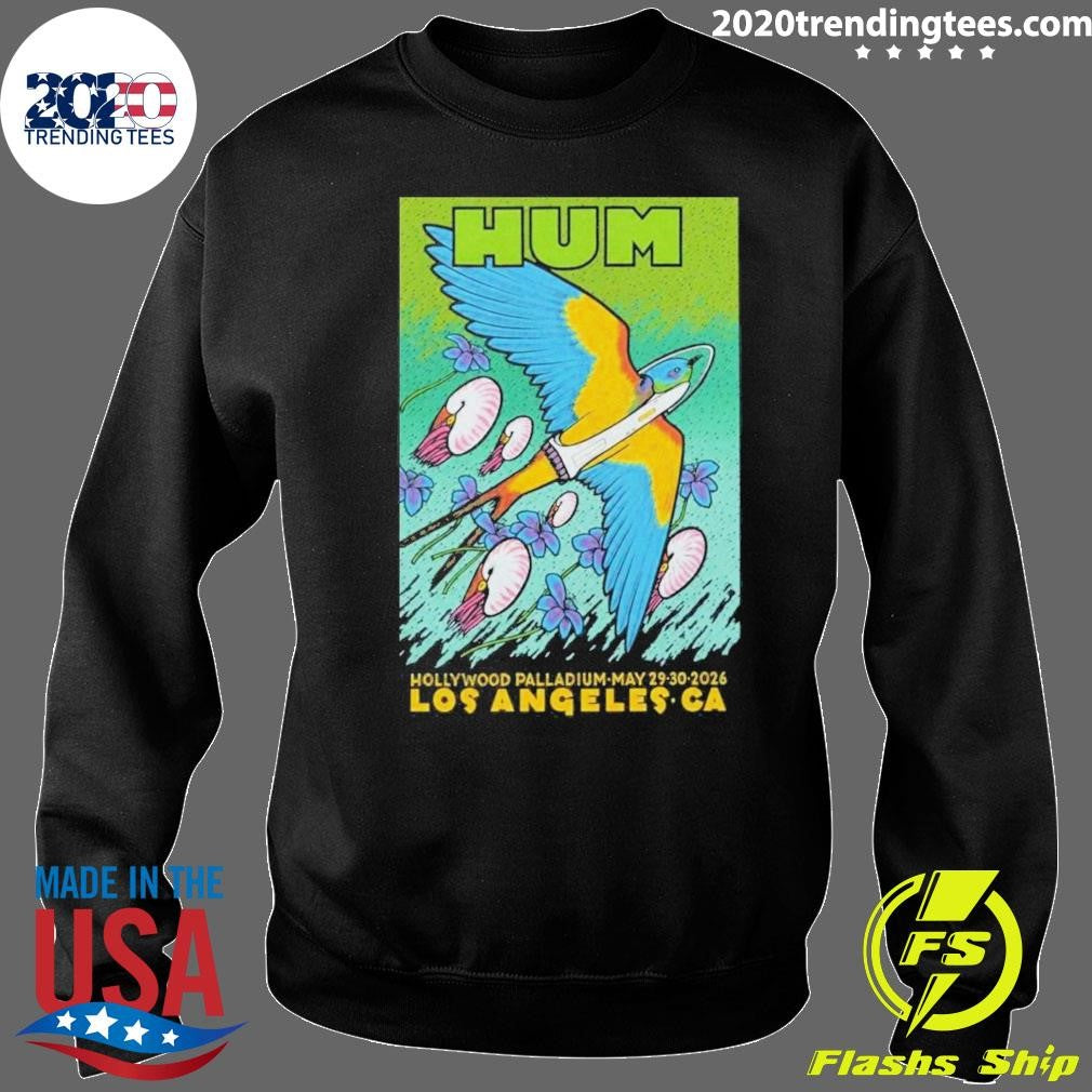Hum Los Angeles May 29 + 30 2026 Poster Shirt
