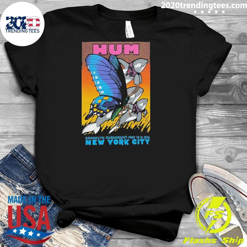 Hum New York May 15 And 16 2026 Poster Shirt