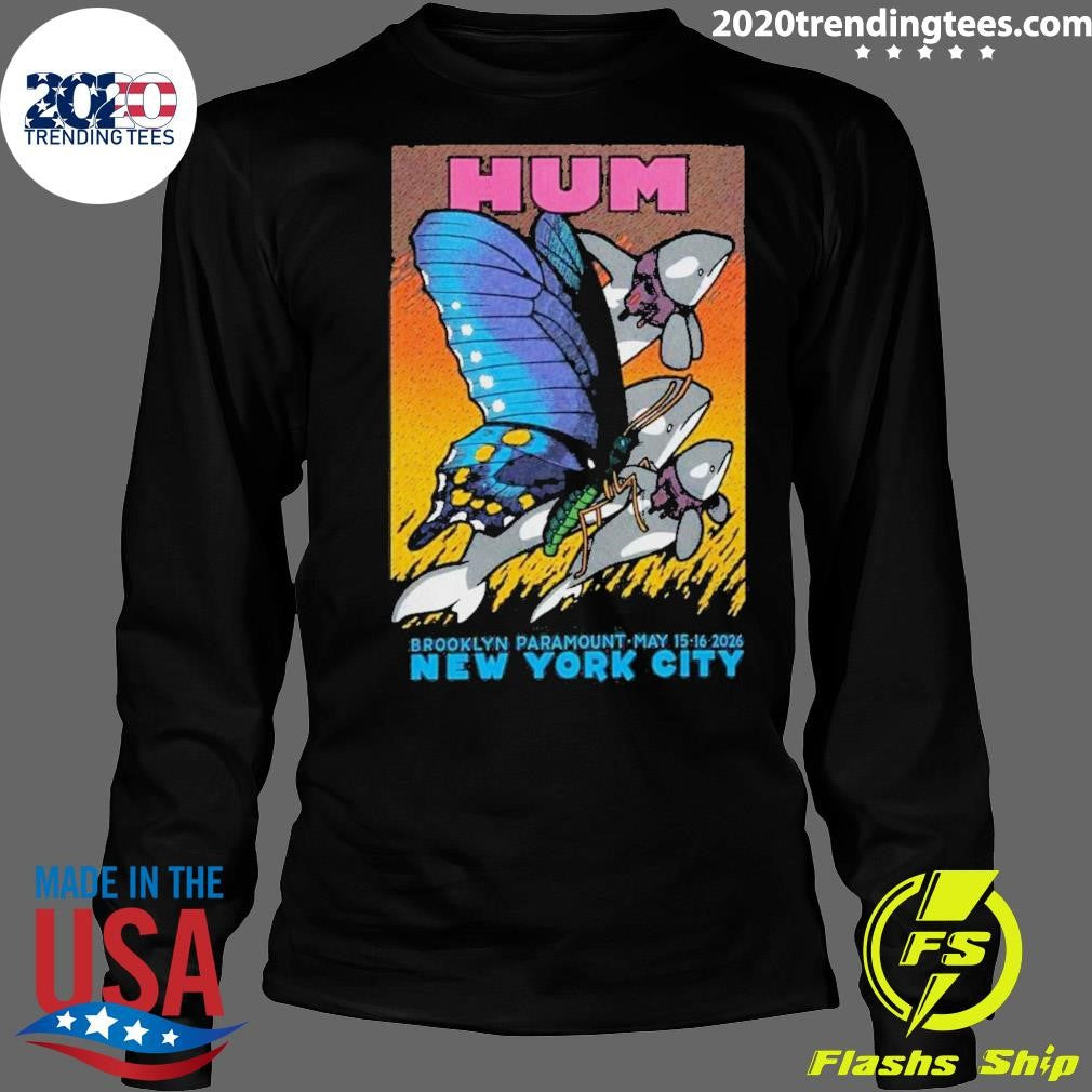 Hum New York May 15 And 16 2026 Poster Shirt