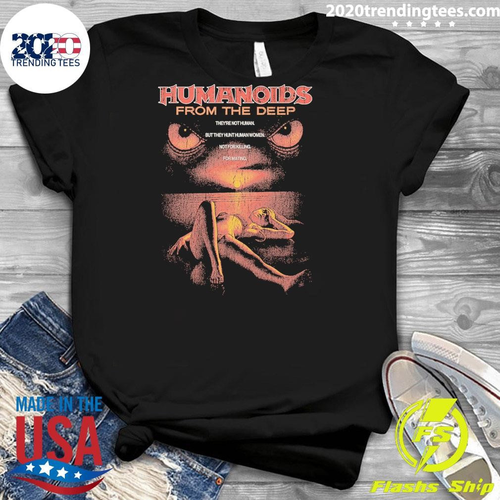 Humanoids From the Deep 1980 Retro Movie Horror Shirt