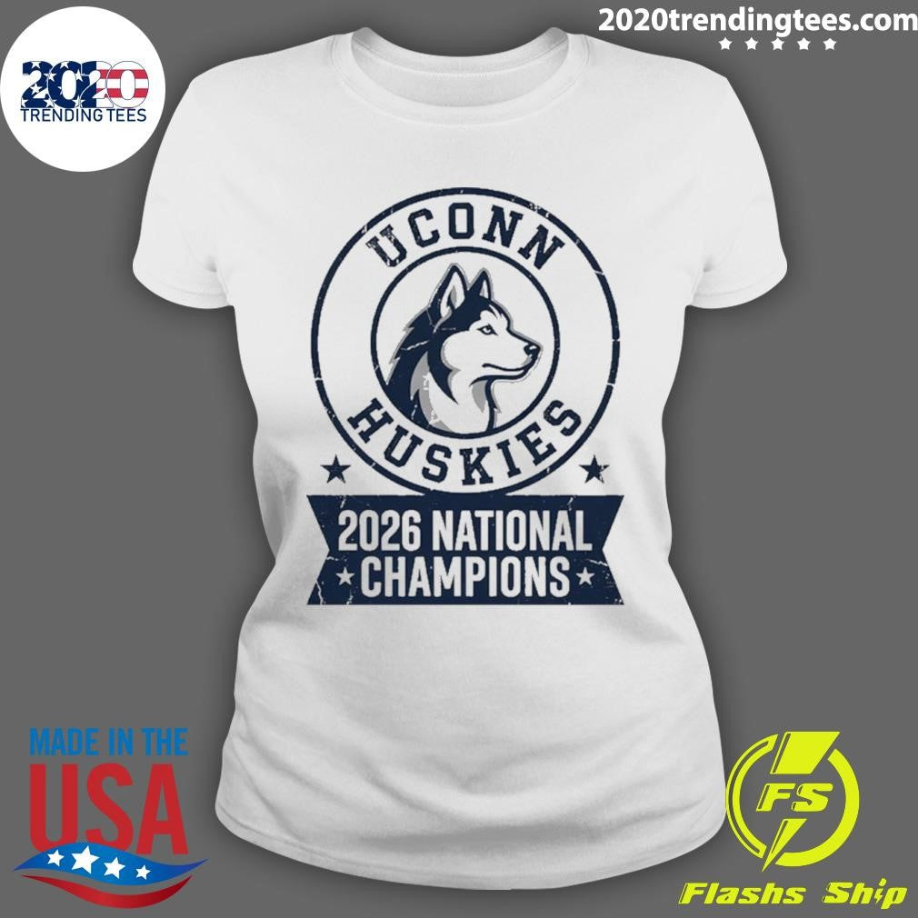 Huskies 2026 National Champions Logo Shirt