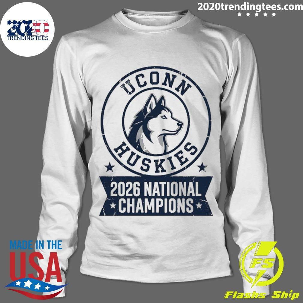 Huskies 2026 National Champions Logo Shirt