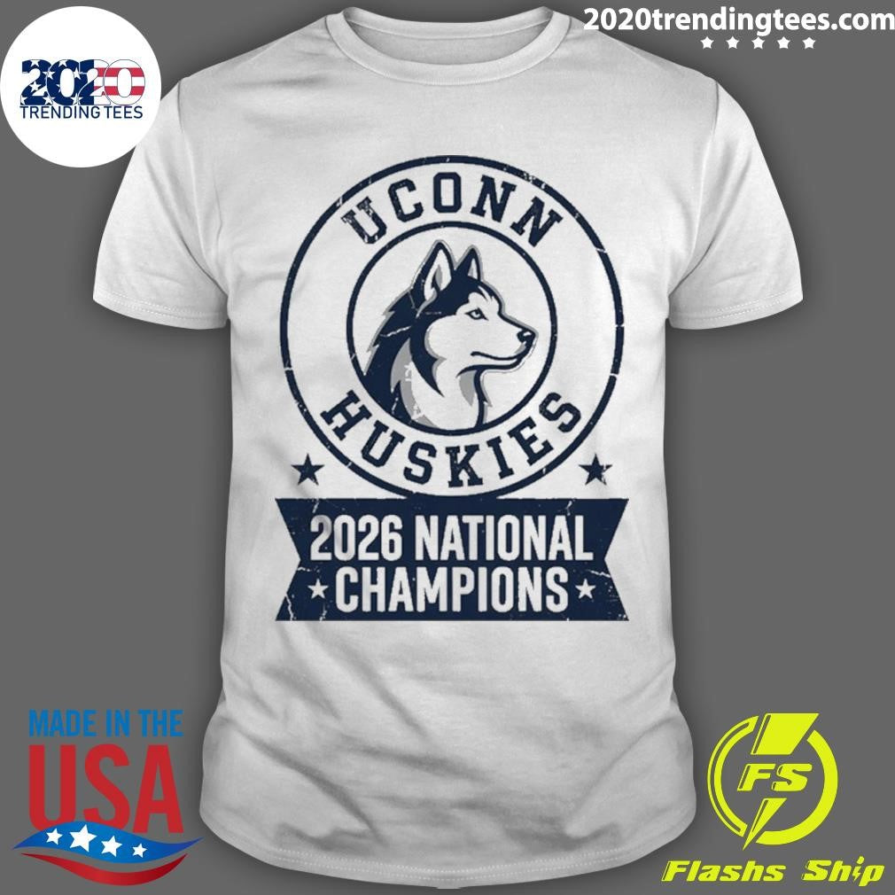 Huskies 2026 National Champions Logo Shirt