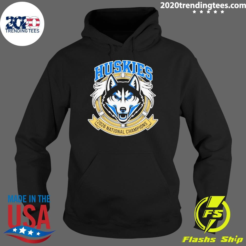 Huskies win 2026 National Championship Shirt