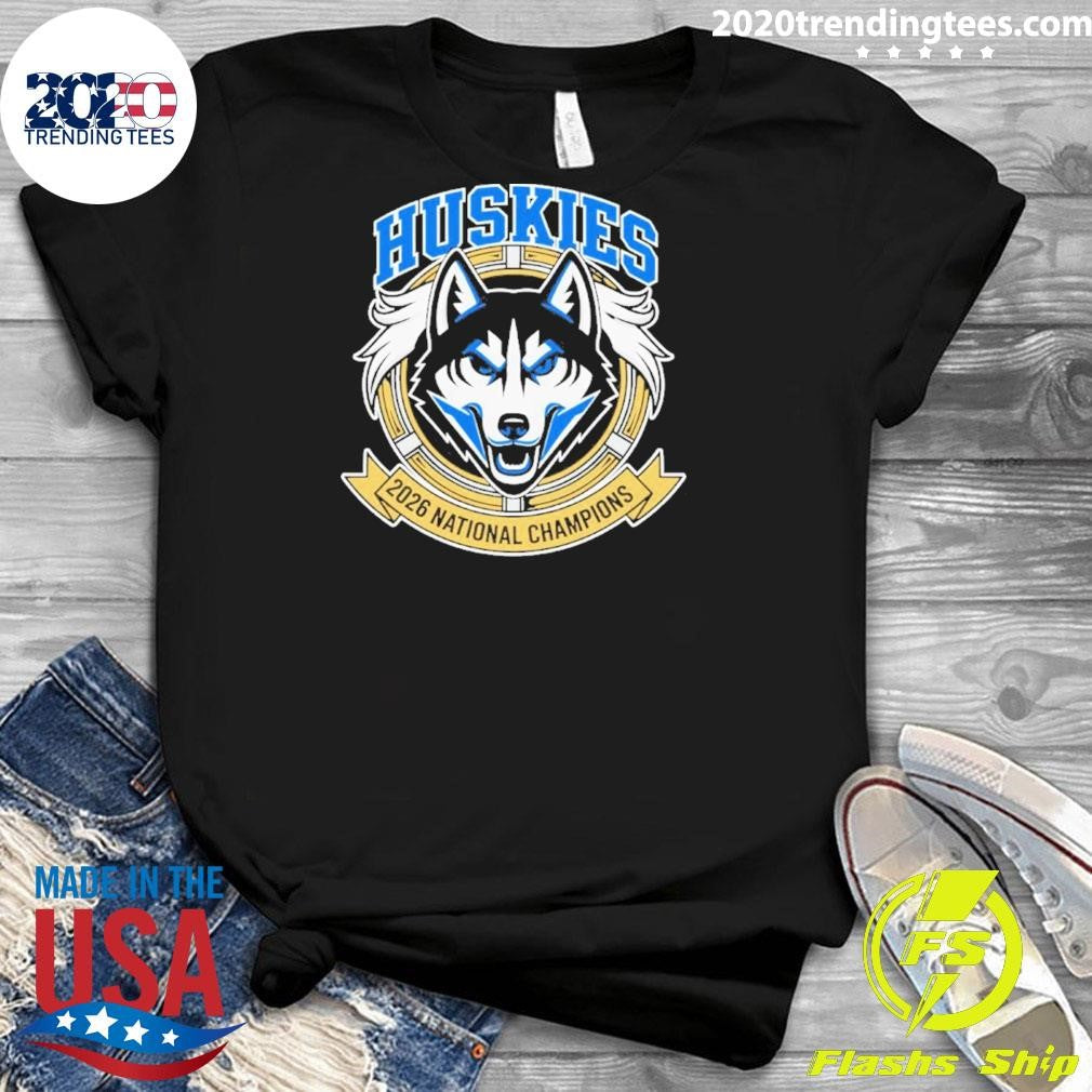 Huskies win 2026 National Championship Shirt