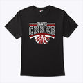Hutchinson Hawks Cheer Maroon Glitter T Shirt