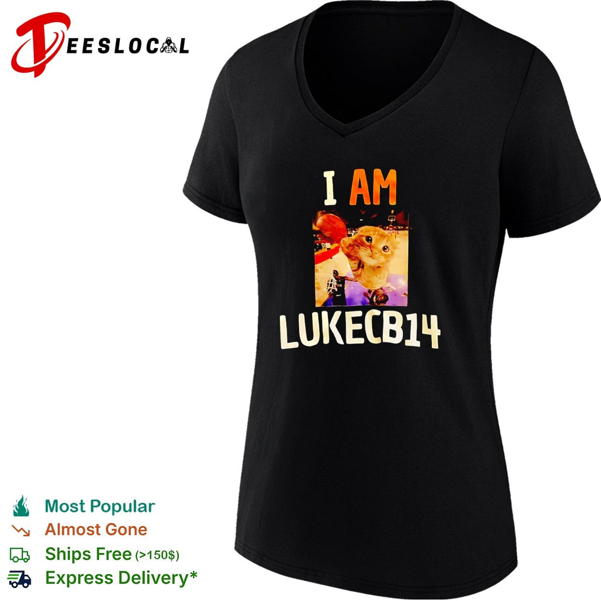 I Am Luka Doncic Dallas Mavericks NBA Cat Meme shirt