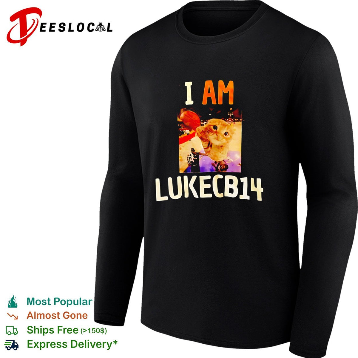 I Am Luka Doncic Dallas Mavericks NBA Cat Meme shirt