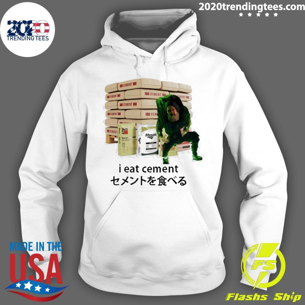 I Eat Cement Surreal Humor Poe’s Favorite Snack Is Cement Shirt