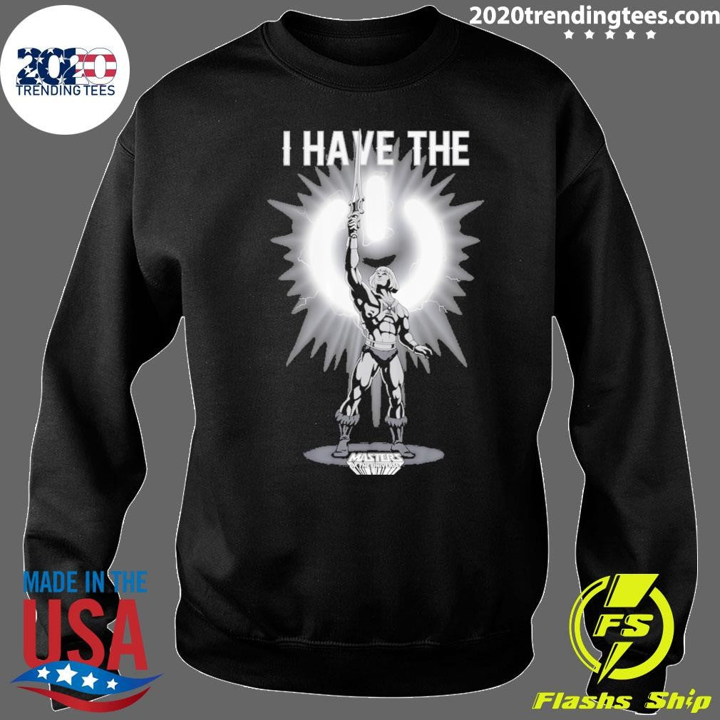 I Have The Universe Power Button He-Man Shirt