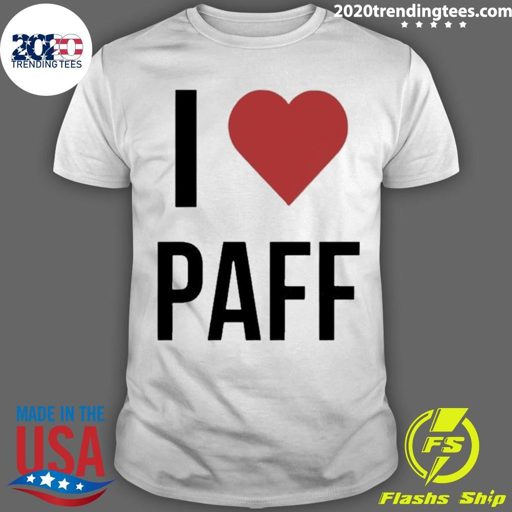 I Heart Paff Shirt