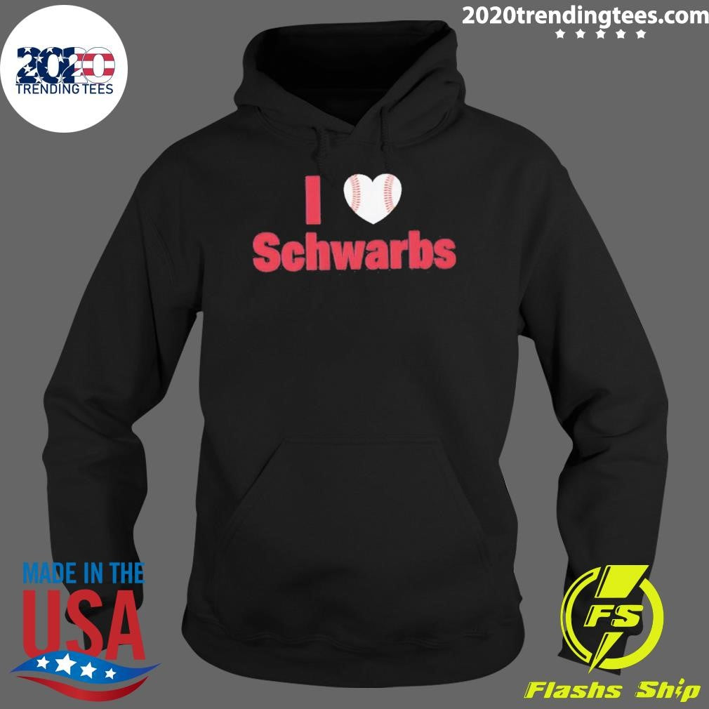 I Heart Schwarbs Kyle Schwarber Philadelphia Baseball Shirt