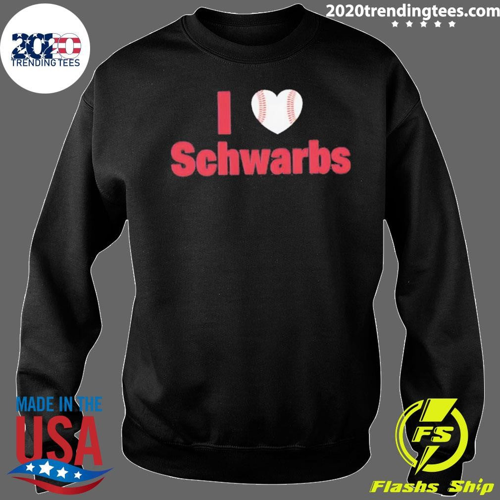 I Heart Schwarbs Kyle Schwarber Philadelphia Baseball Shirt