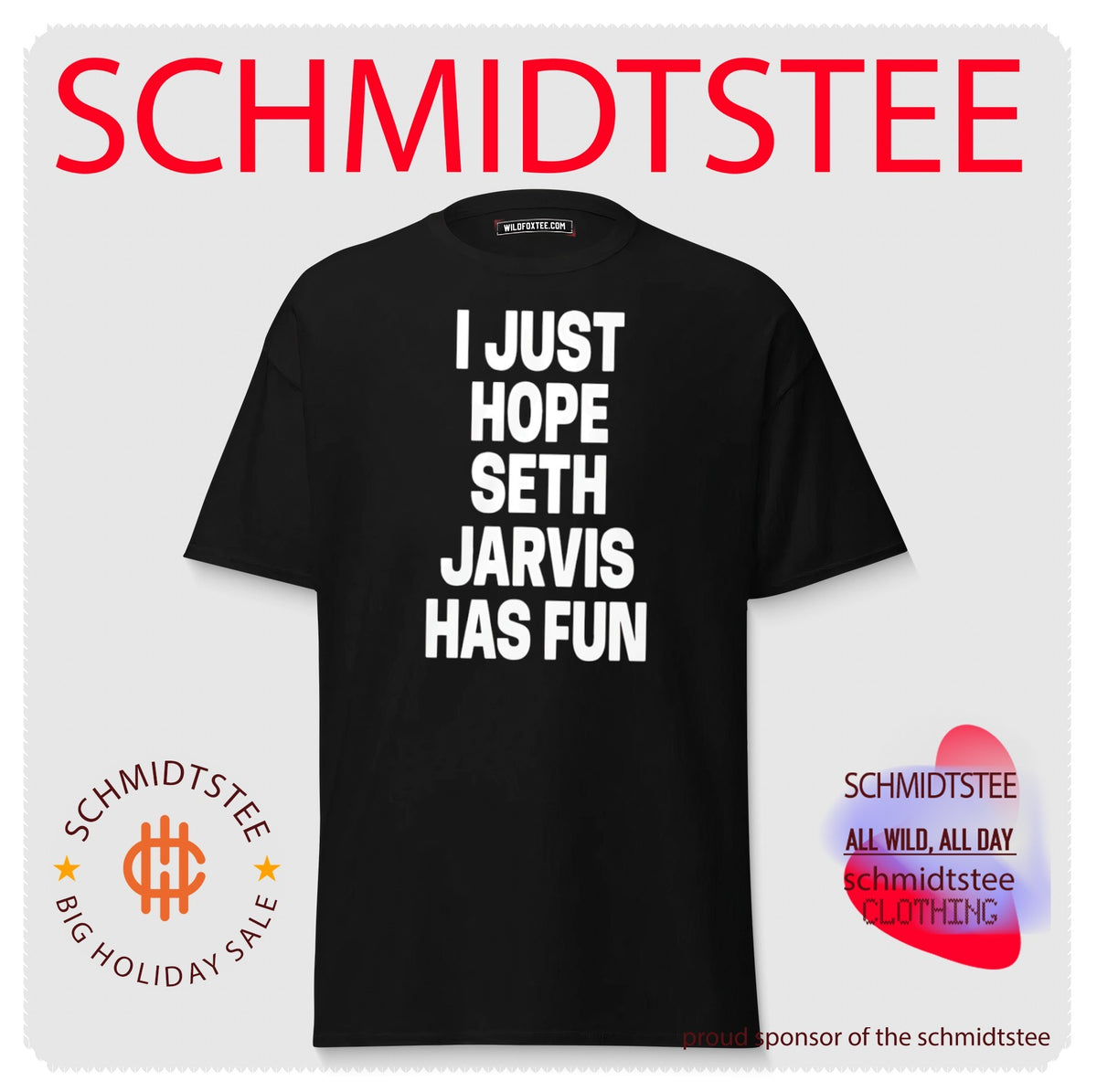 I Just Hope Seth Jarvis Has Fun Shirt
