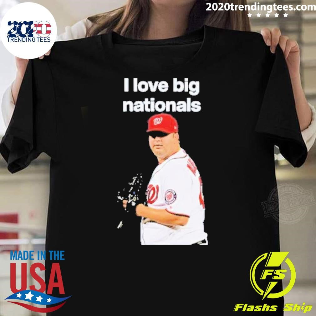 I Love Big National’s Matt Albers Shirt