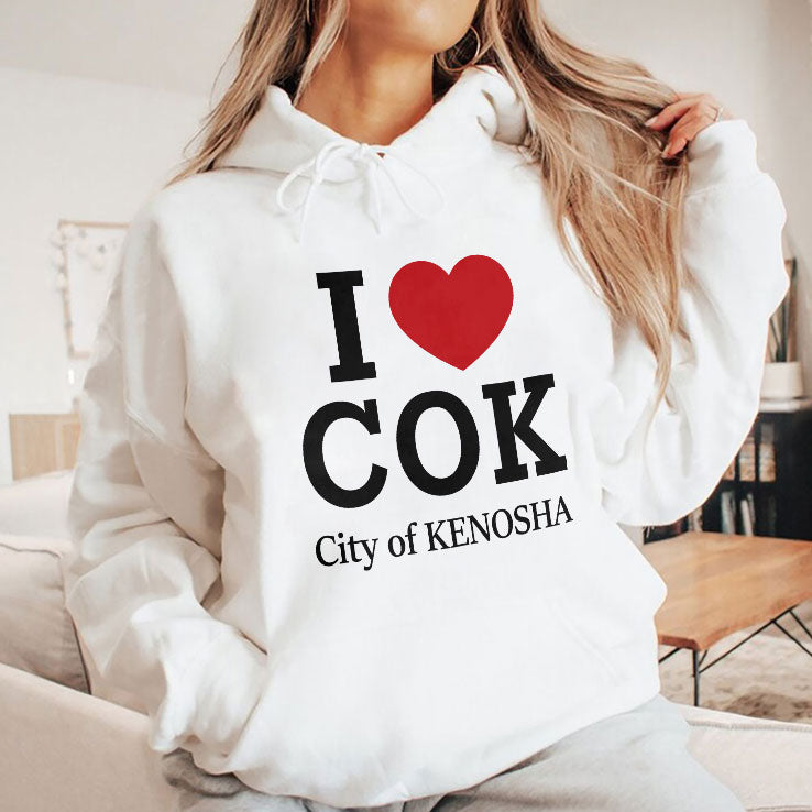 I Love COK City Of Kenosha T Shirt