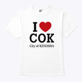I Love COK City Of Kenosha T Shirt